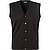 Strickweste, Seide-Kaschmir, schwarz - schwarz