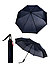Regenschirm Extra Large, Duomatik, navy - navy