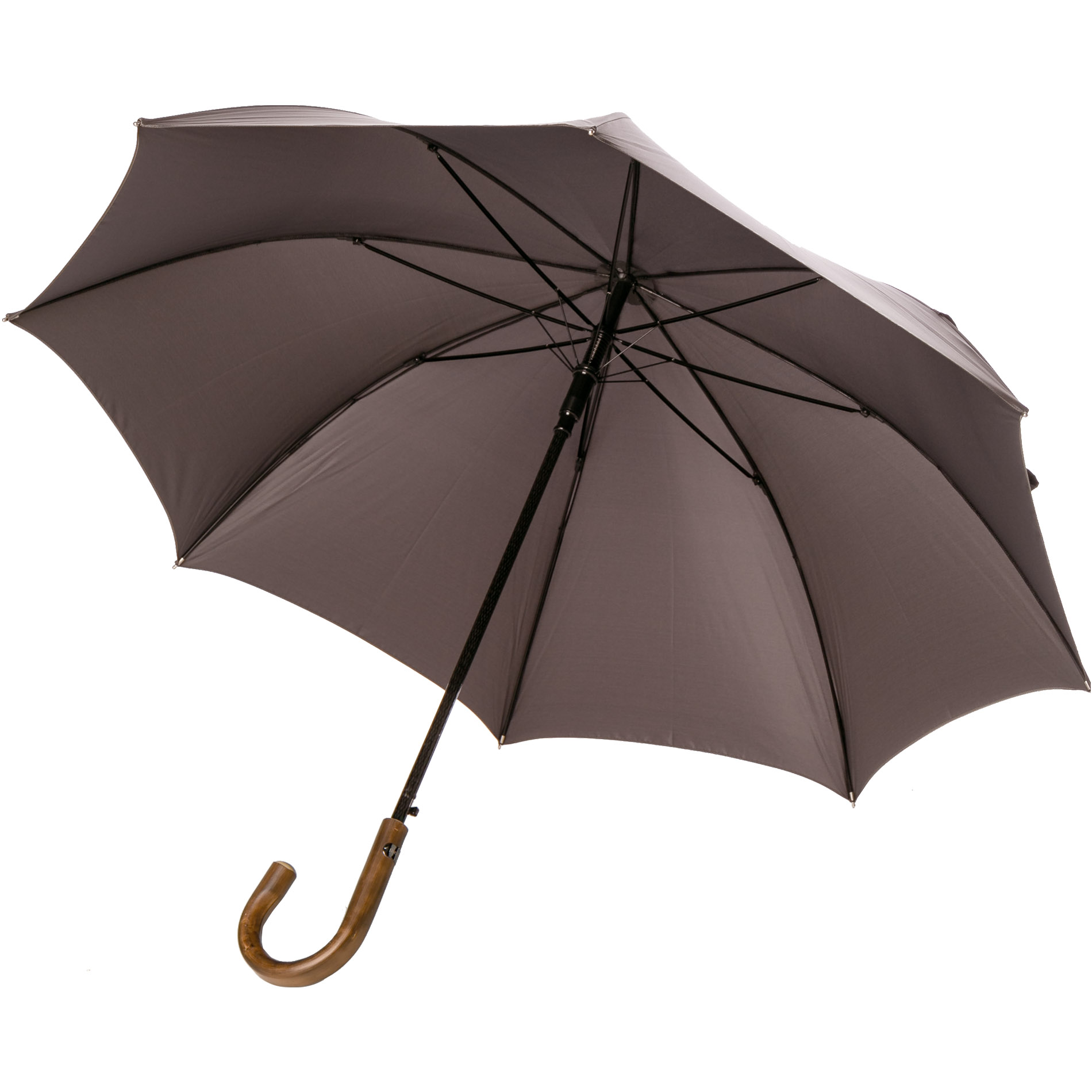 bugatti Herren Regenschirm grau