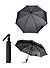 Regenschirm Extra Large, Duomatik, anthrazit - grau