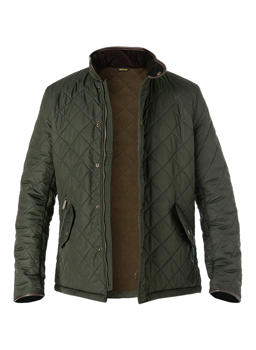 Stylingtipps Beschreibungsbild von Barbour Jacke Powell Quilt sage MQU0281GN72