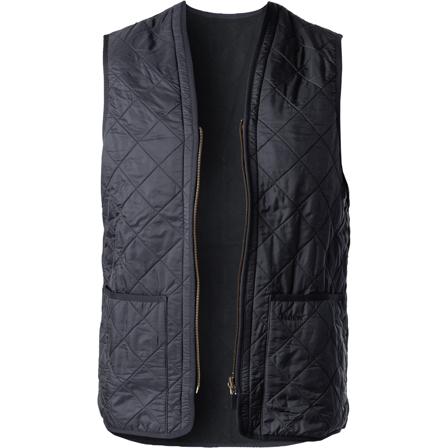 Barbour Herren Weste blau unifarben