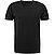 T-Shirt, Modal-Stretch, schwarz - schwarz