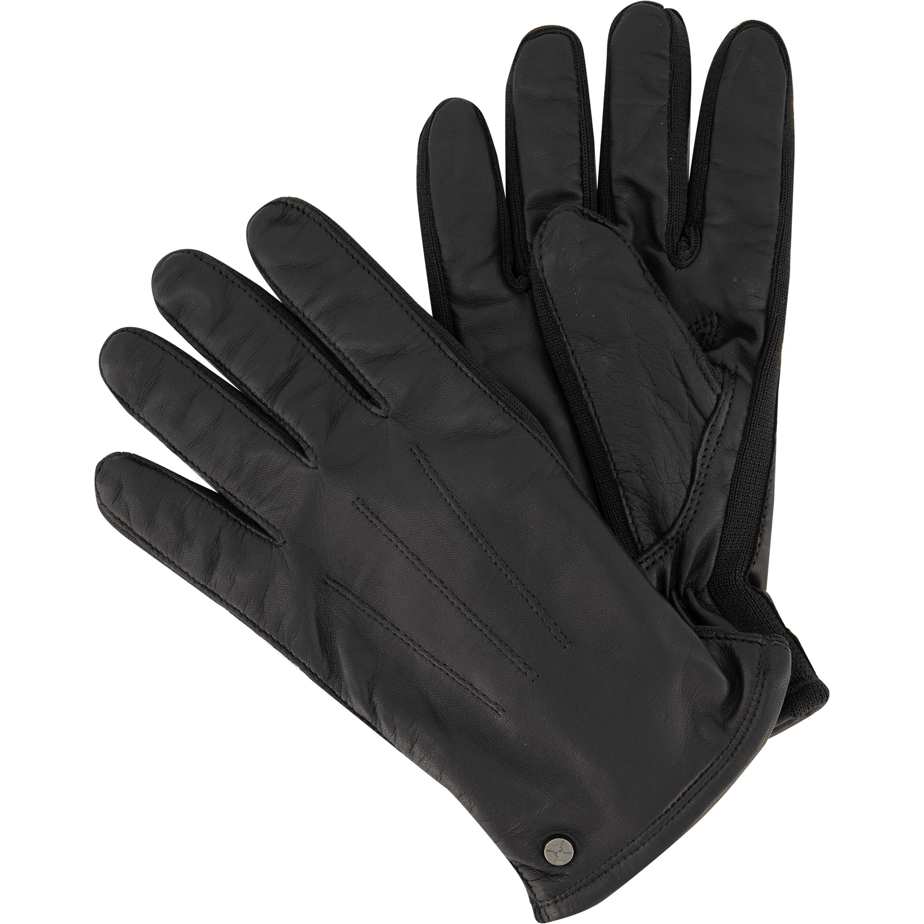PEARLWOOD Herren Handschuhe schwarz Leder