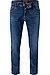 Jeans, Modern Fit, Baumwoll-Stretch 13oz, dunkelblau - dunkelblau