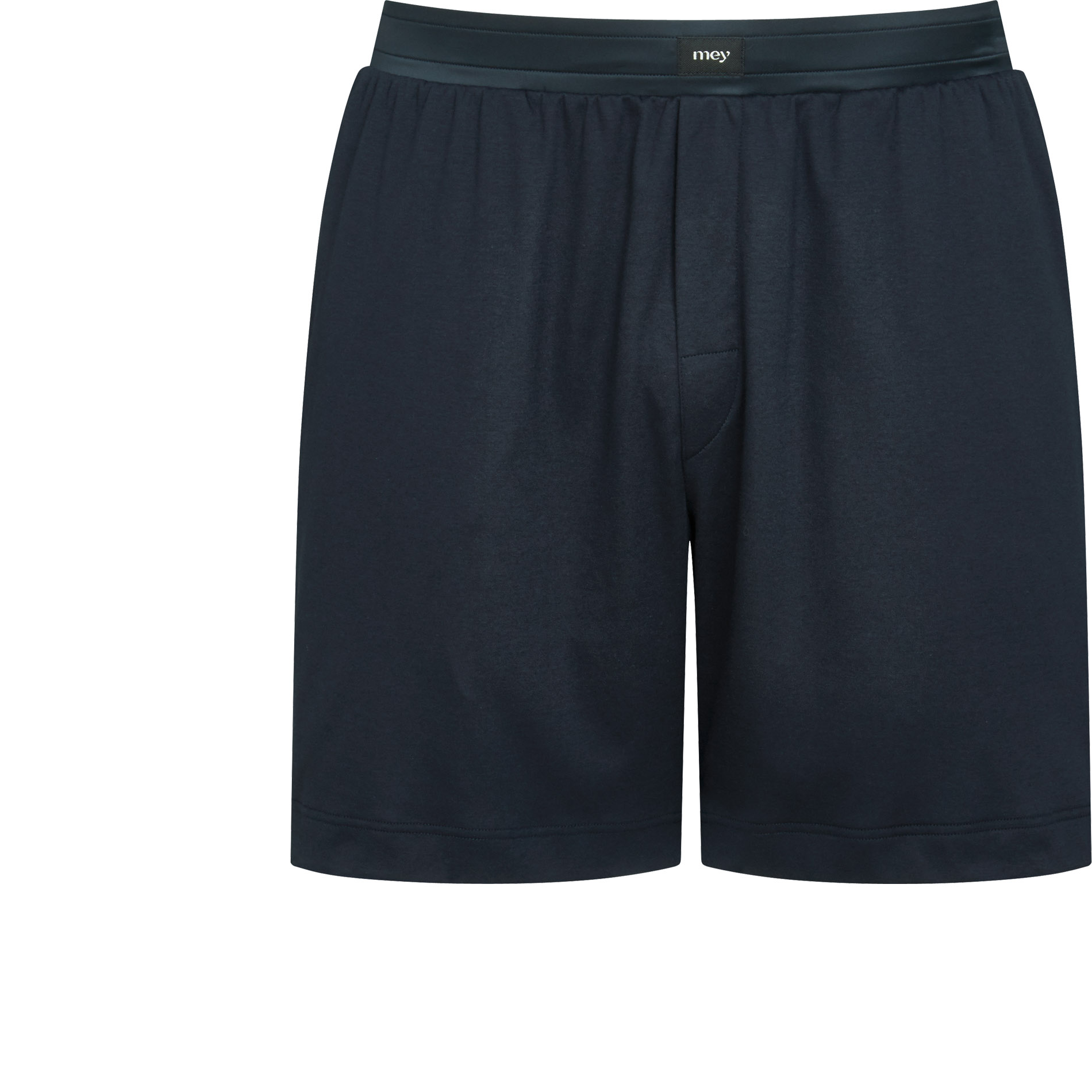 Mey Herren Shorts blau Baumwolle & Mix unifarben