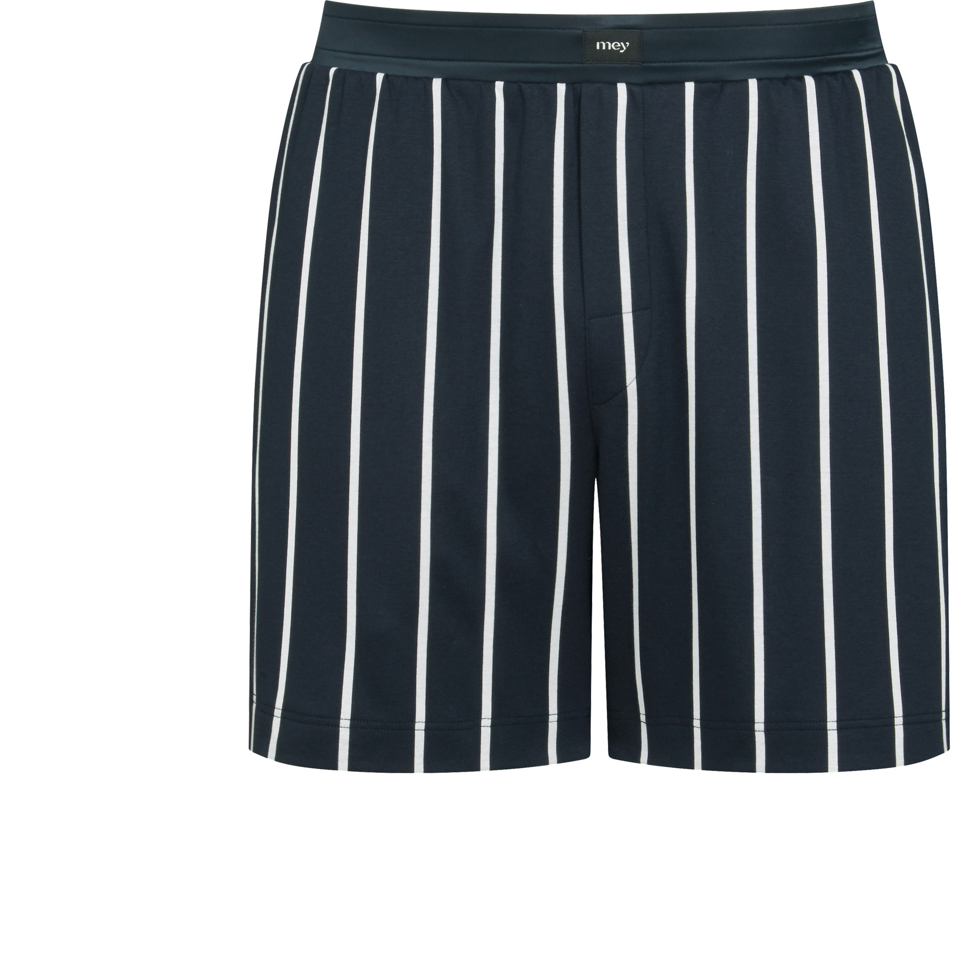 Mey Herren Shorts Blau Baumwolle & Mix Gestreift
