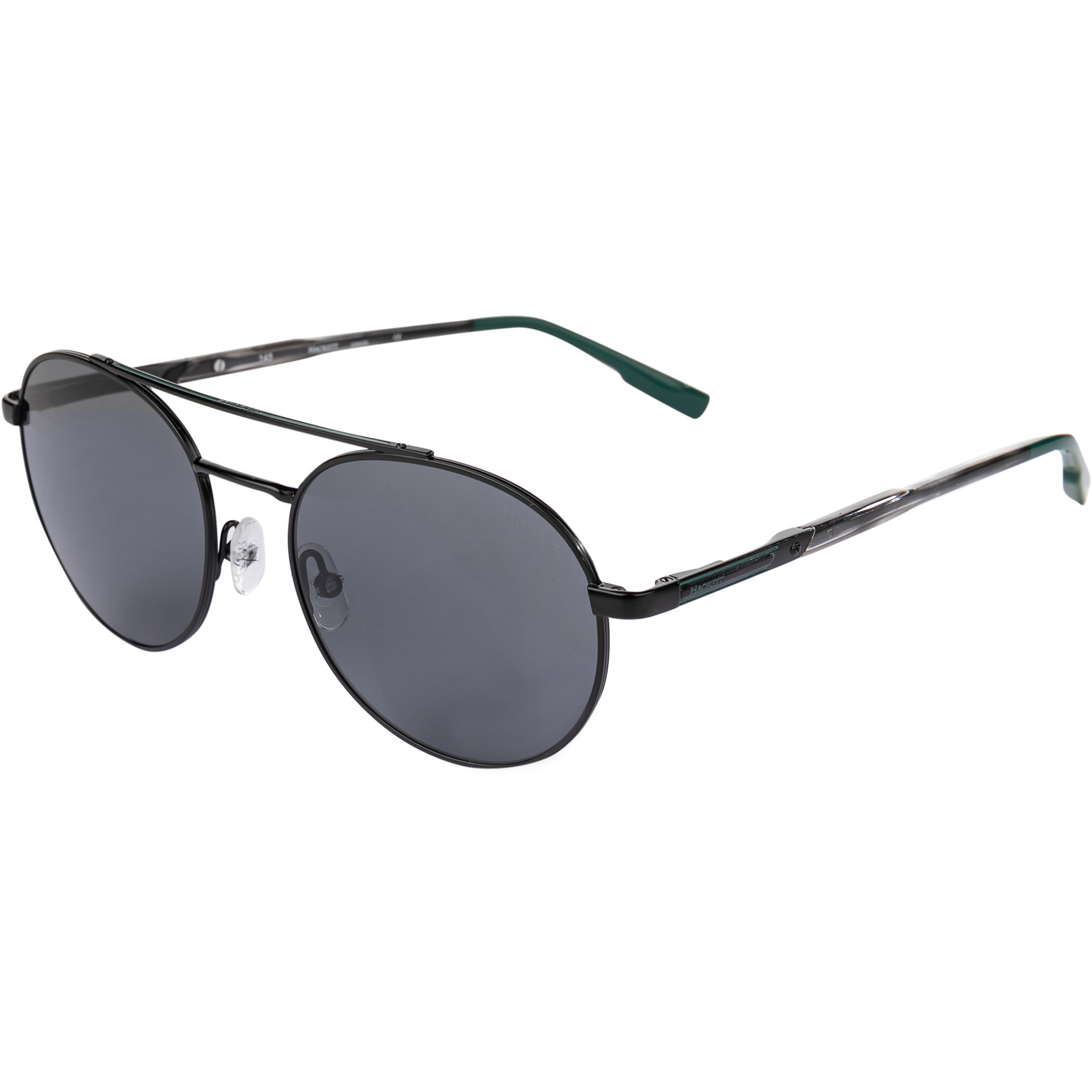 HACKETT Herren Sonnenbrille schwarz Edelstahl