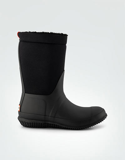HUNTER Damen Roll Top Sherpa Boots WFT2052NRE/BLK