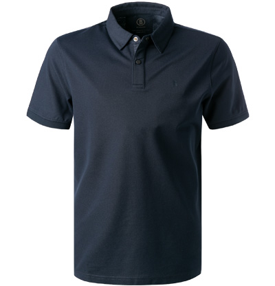 Polo-Shirt, Regular Fit, Baumwoll-Piqué, nachtblau