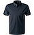 Polo-Shirt, Regular Fit, Baumwoll-Piqué, nachtblau - navy