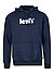 Hoodie. Baumwolle, navy - navy