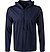 Hoodie, Baumwolle, navy - navy