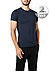 T-Shirts, Baumwoll-Stretch, navy - navy