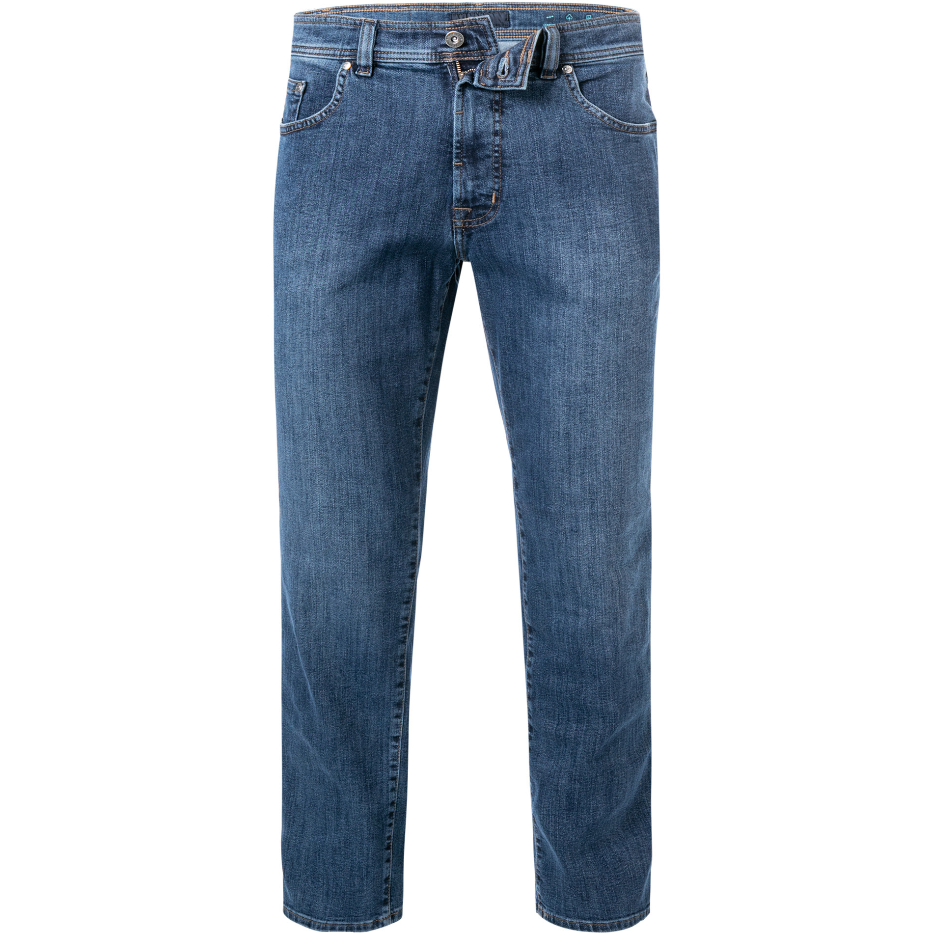 Pierre Cardin Herren Jeans blau Baumwoll-Stretch Comfort Fit