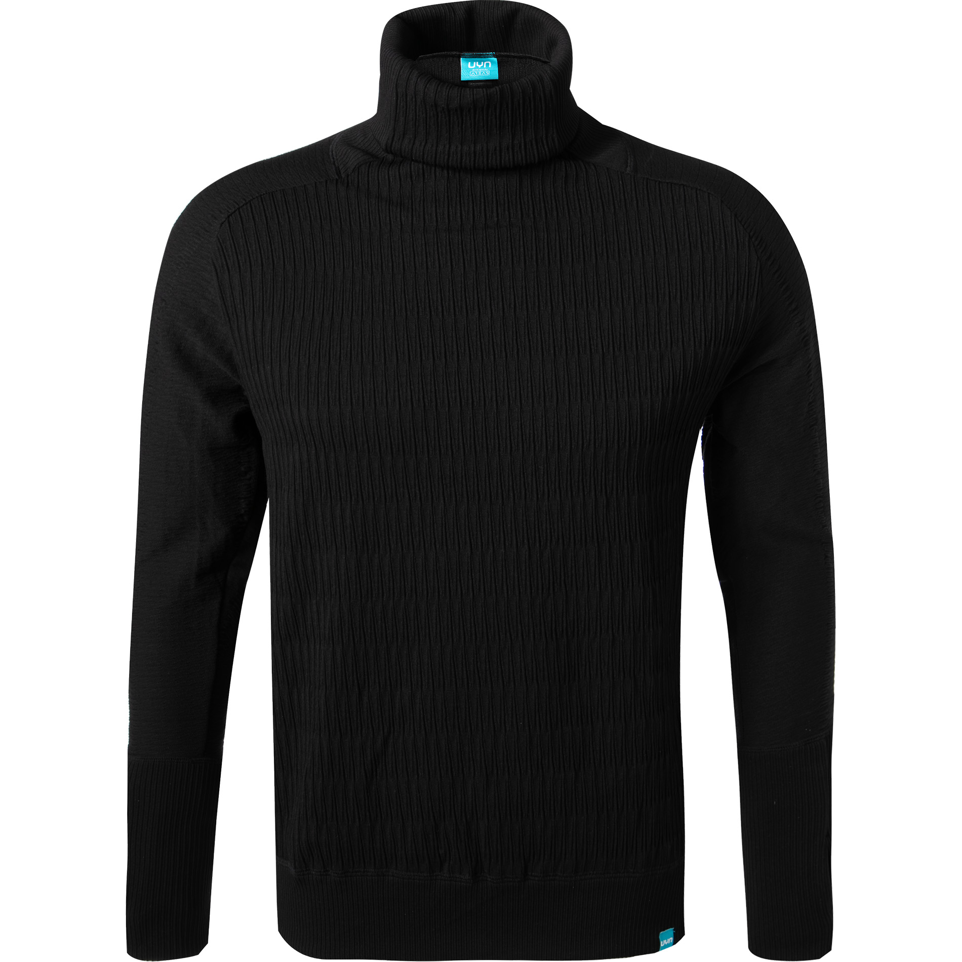 UYN Herren Funktionsshirt schwarz Mikrofaser unifarben