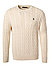 Pullover, Baumwolle, creme - creme