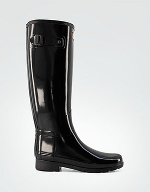 HUNTER Damen Refined Tall Gloss WFT2200RGL/BLK