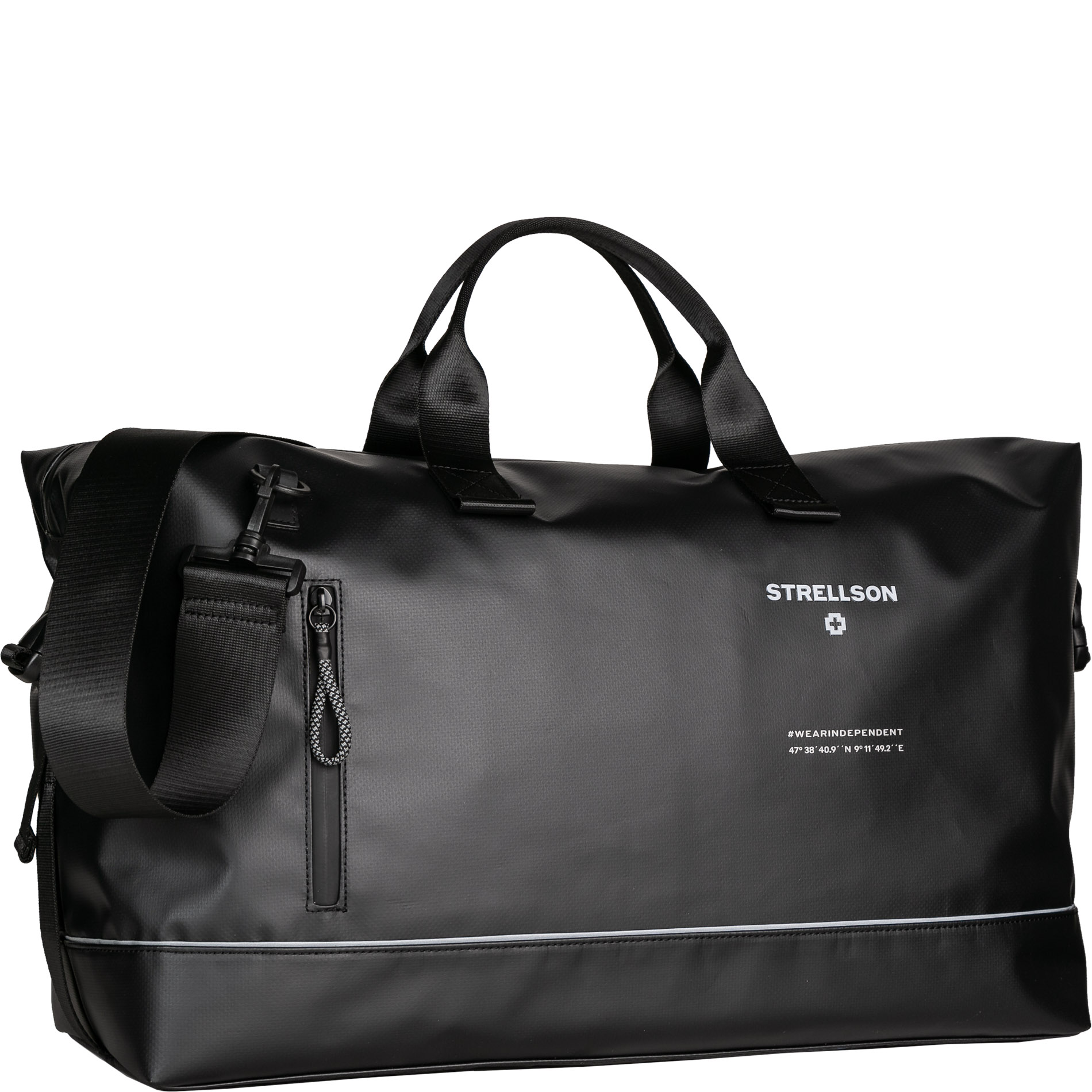 Strellson Herren Weekender schwarz Mikrofaser/Nylon