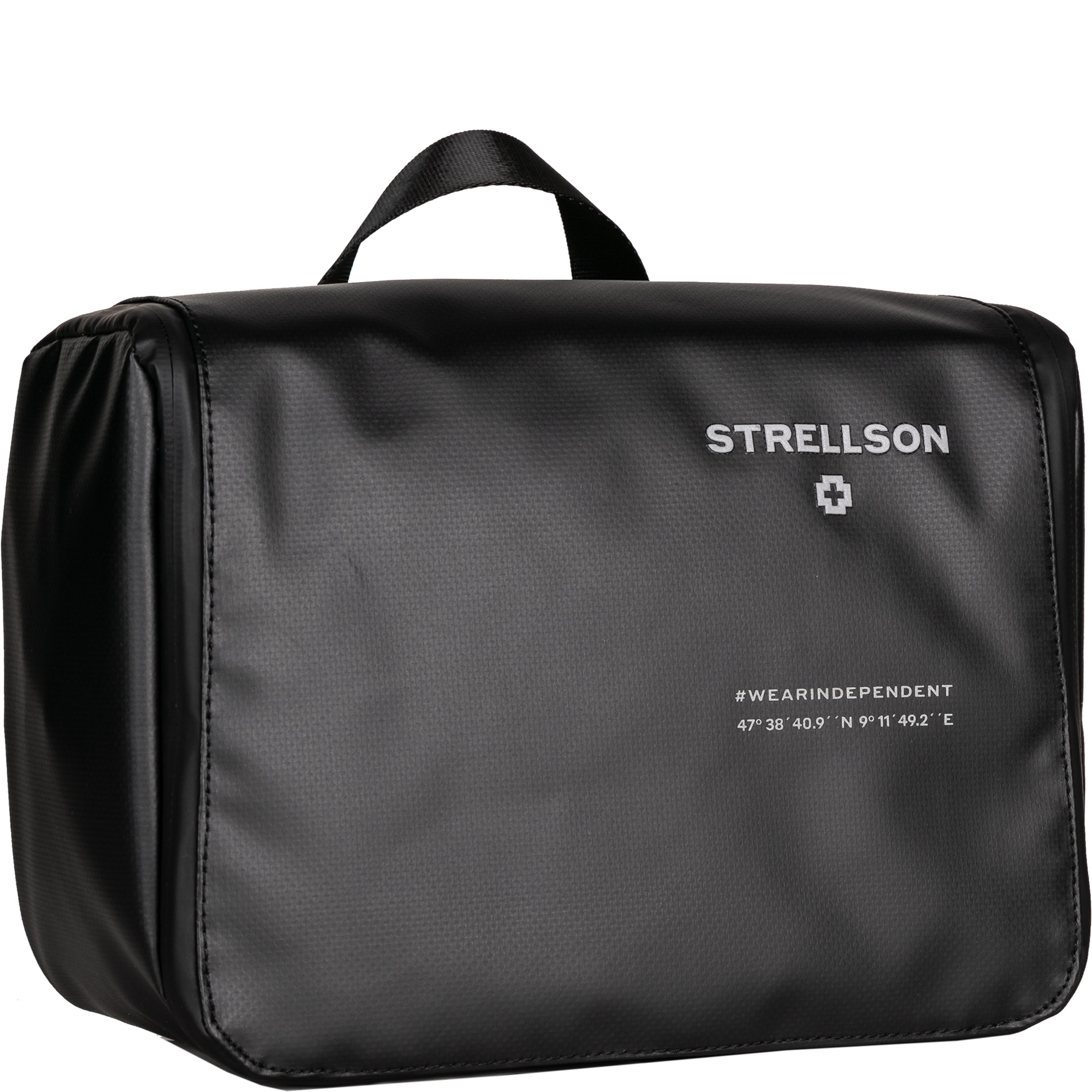 Strellson Herren Kulturtasche schwarz Mikrofaser/Nylon