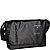 Messengerbag, Mikrofaser, schwarz - schwarz