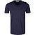 T-Shirt, Baumwolle, dunkelblau - dunkelblau