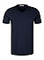 T-Shirt, Baumwolle, navy - nachtblau