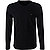 Longsleeve, Slim Fit, Baumwolle, nachtblau - nachtblau