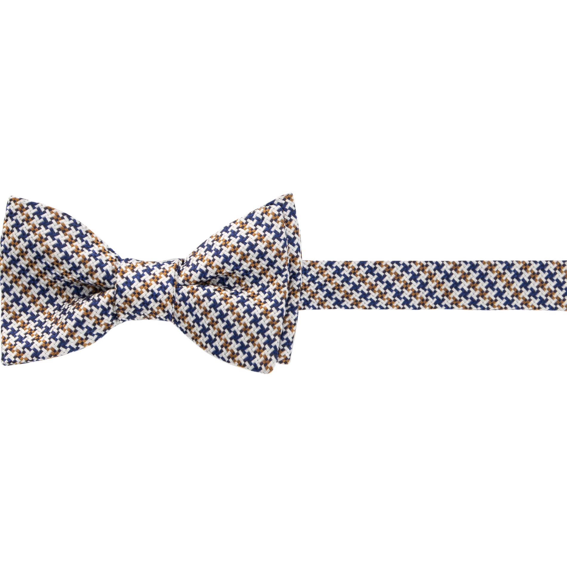 Ascot Herren Schleife blau gemustert