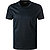 T-Shirt, Baumwolle, nachtblau - nachtblau
