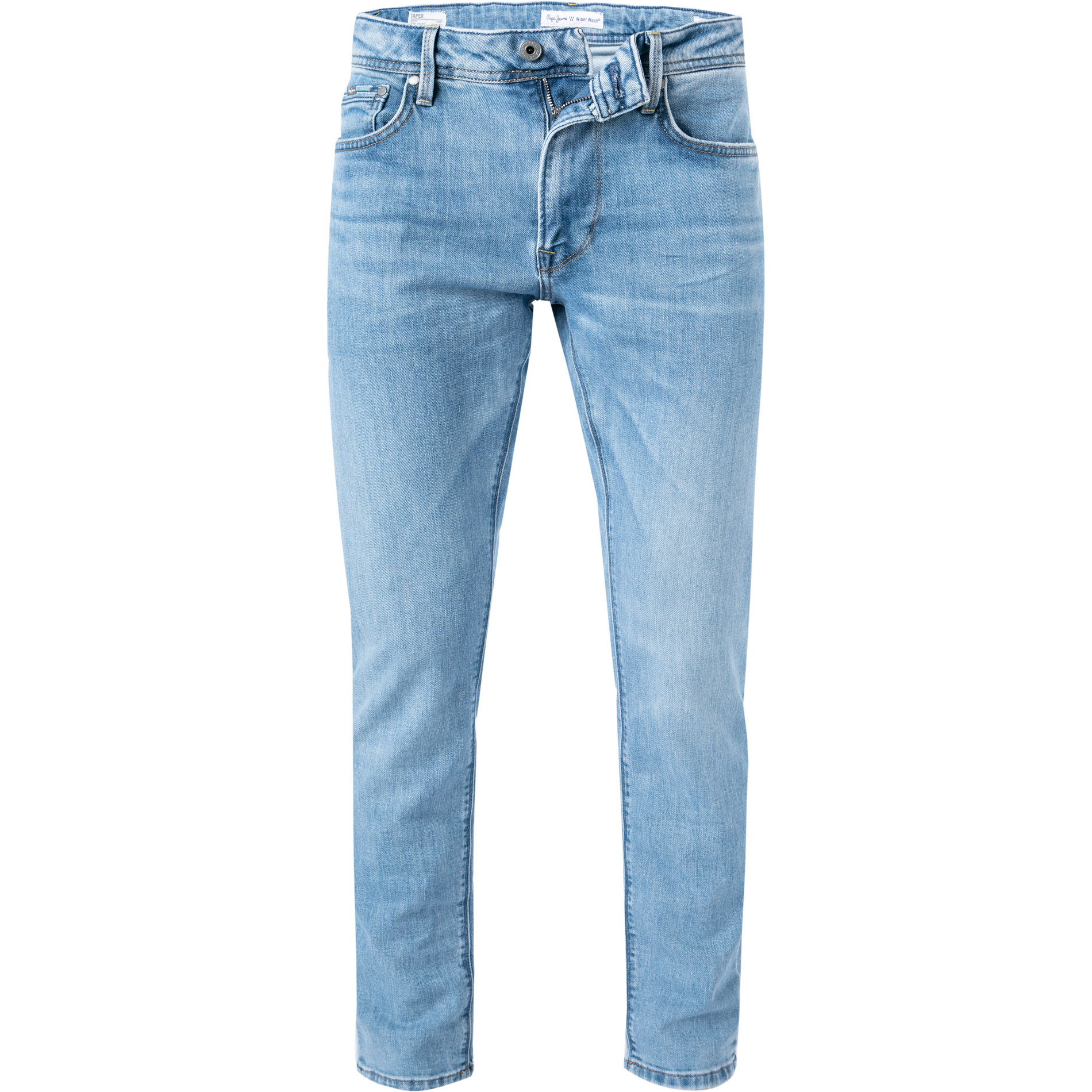 Pepe Jeans Herren Jeans blau Baumwoll-Stretch