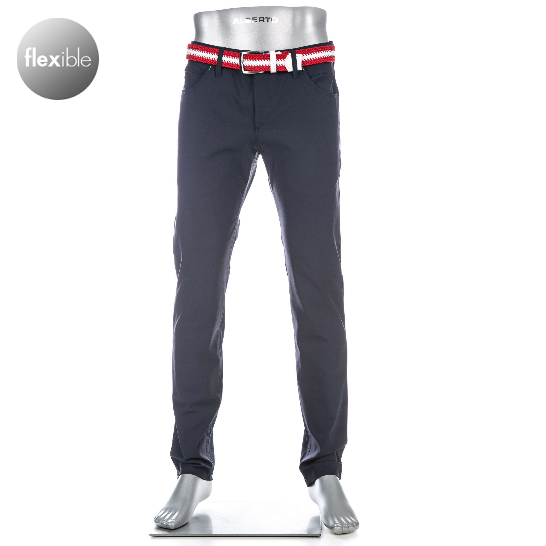 Alberto Golf Herren Golfhose blau 3xDry