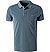 Polo-Shirt, Baumwoll-Piqué, taubenlau - taubenblau