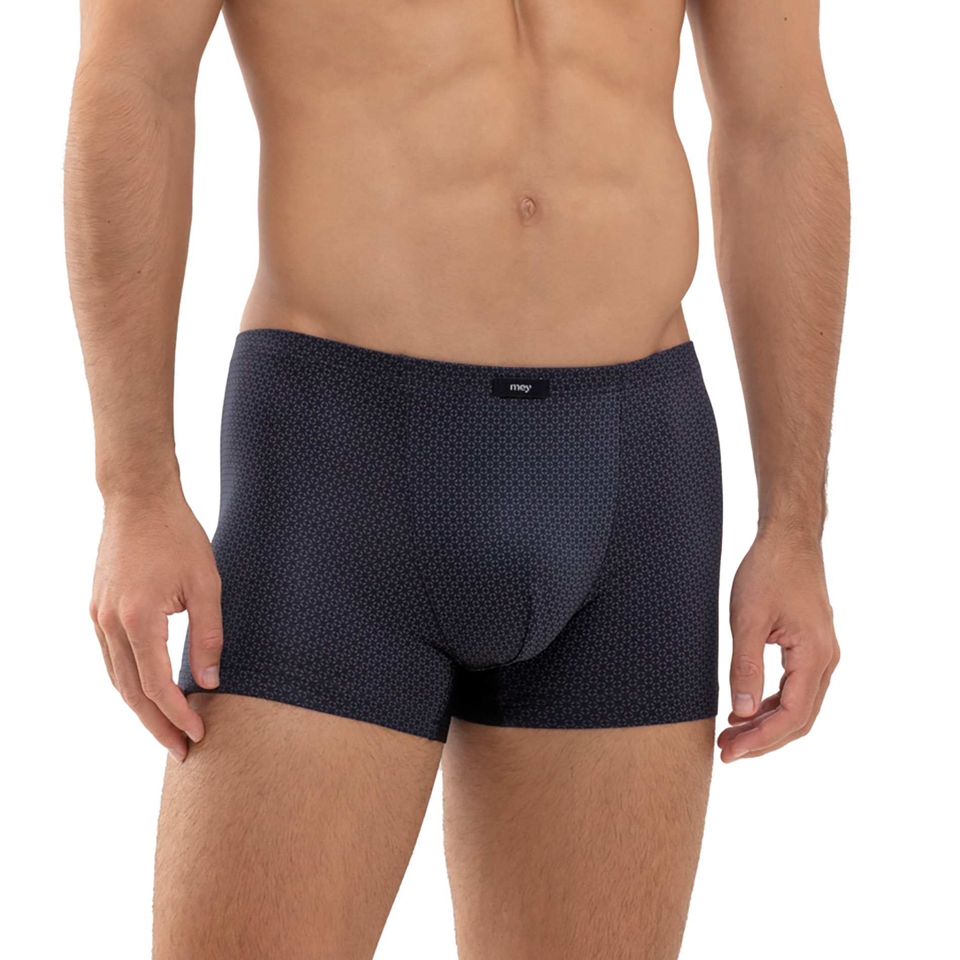 Mey Herren Shorty blau Mikrofaser/Funktion