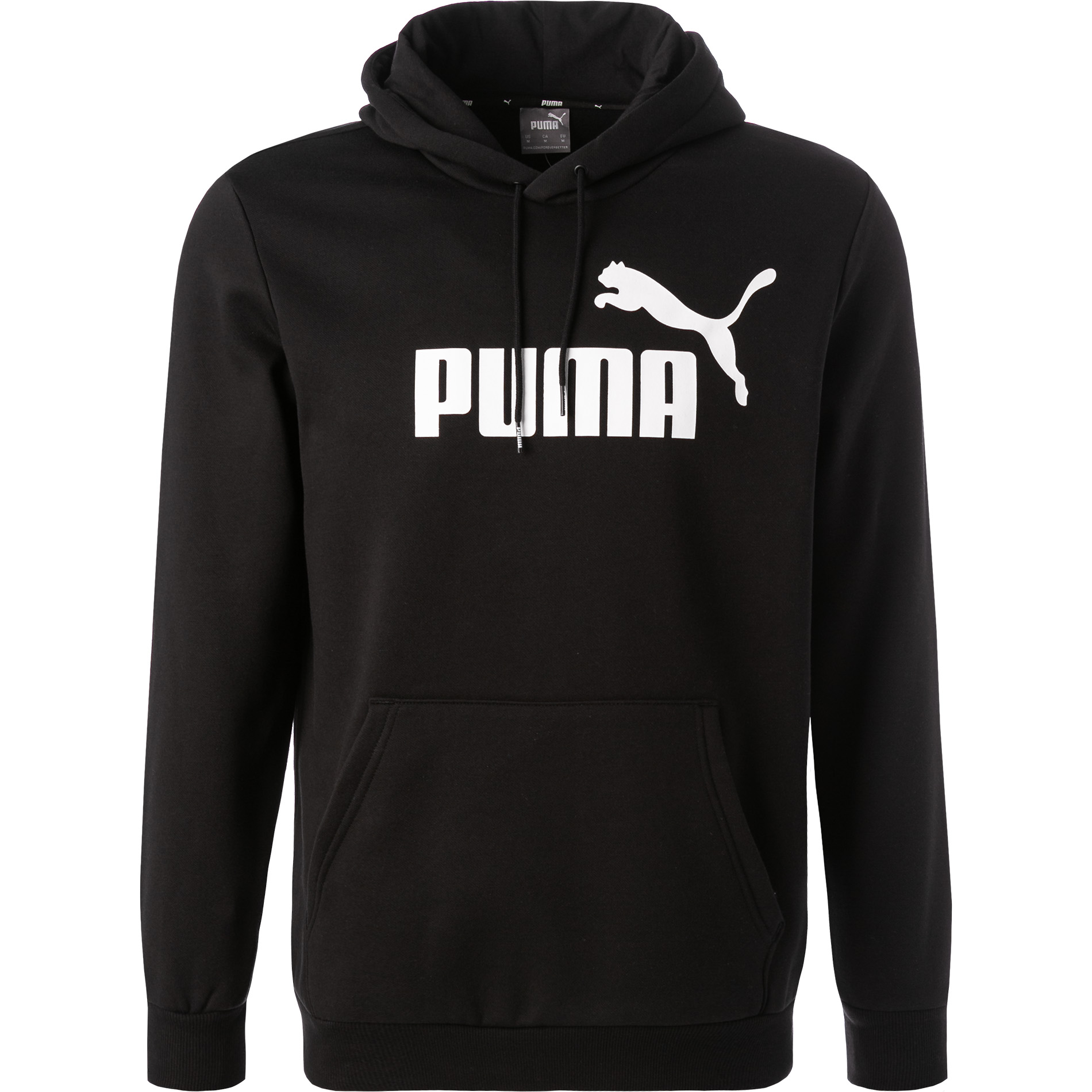 Puma Herren Hoodie Schwarz Baumwolle & Mix