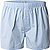 Boxershorts, Baumwolle. hellblau kariert - small vichy check