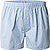 Boxershorts, Baumwolle. hellblau kariert - small vichy check