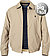 Jacke, Big&Tall, Mikrofaser, beige - beige