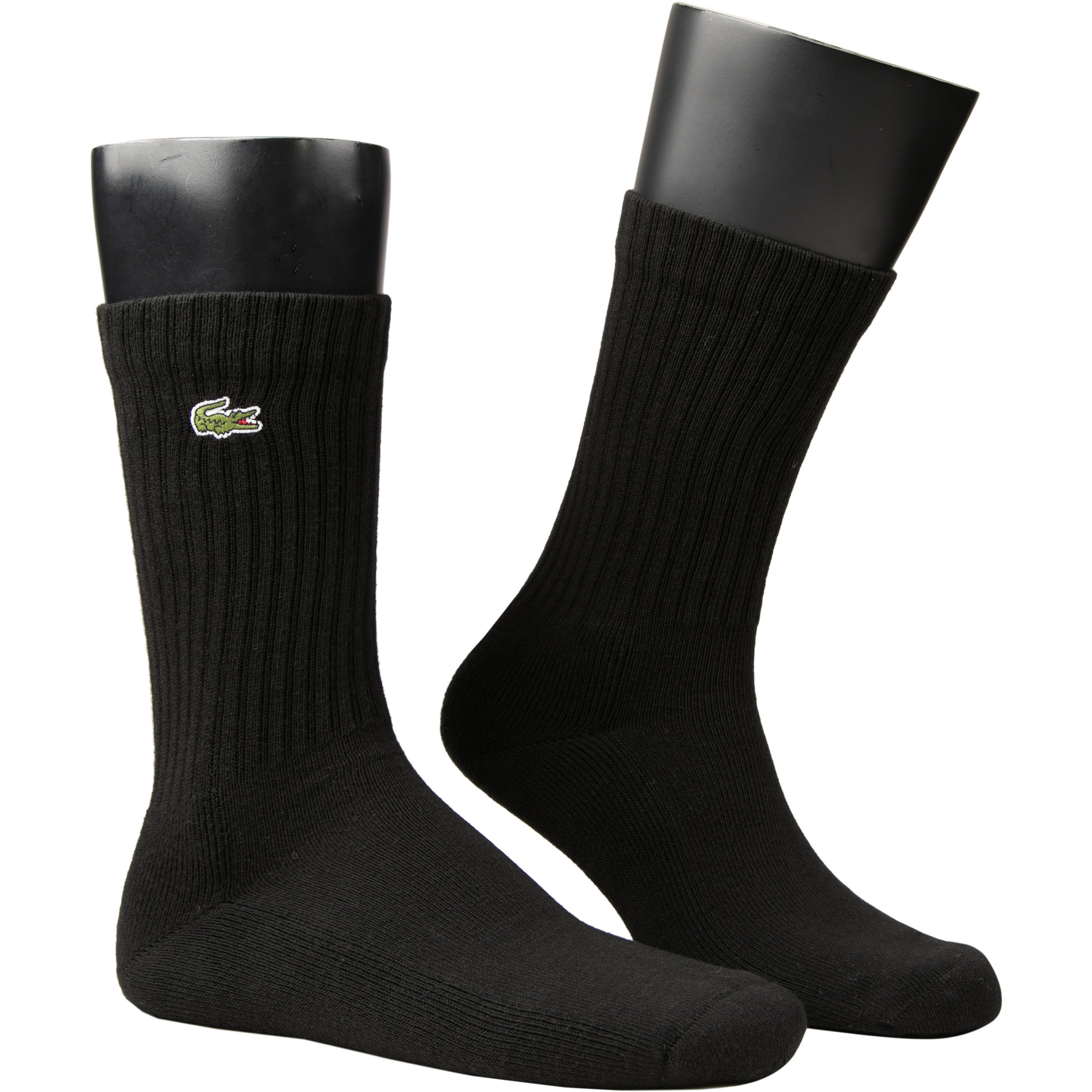 Lacoste Herren Socken Schwarz Baumwolle & Mix Unifarben