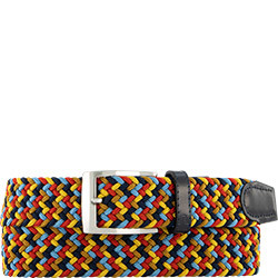 Alberto Golf Gürtel Two Tone Braided 01008536/070