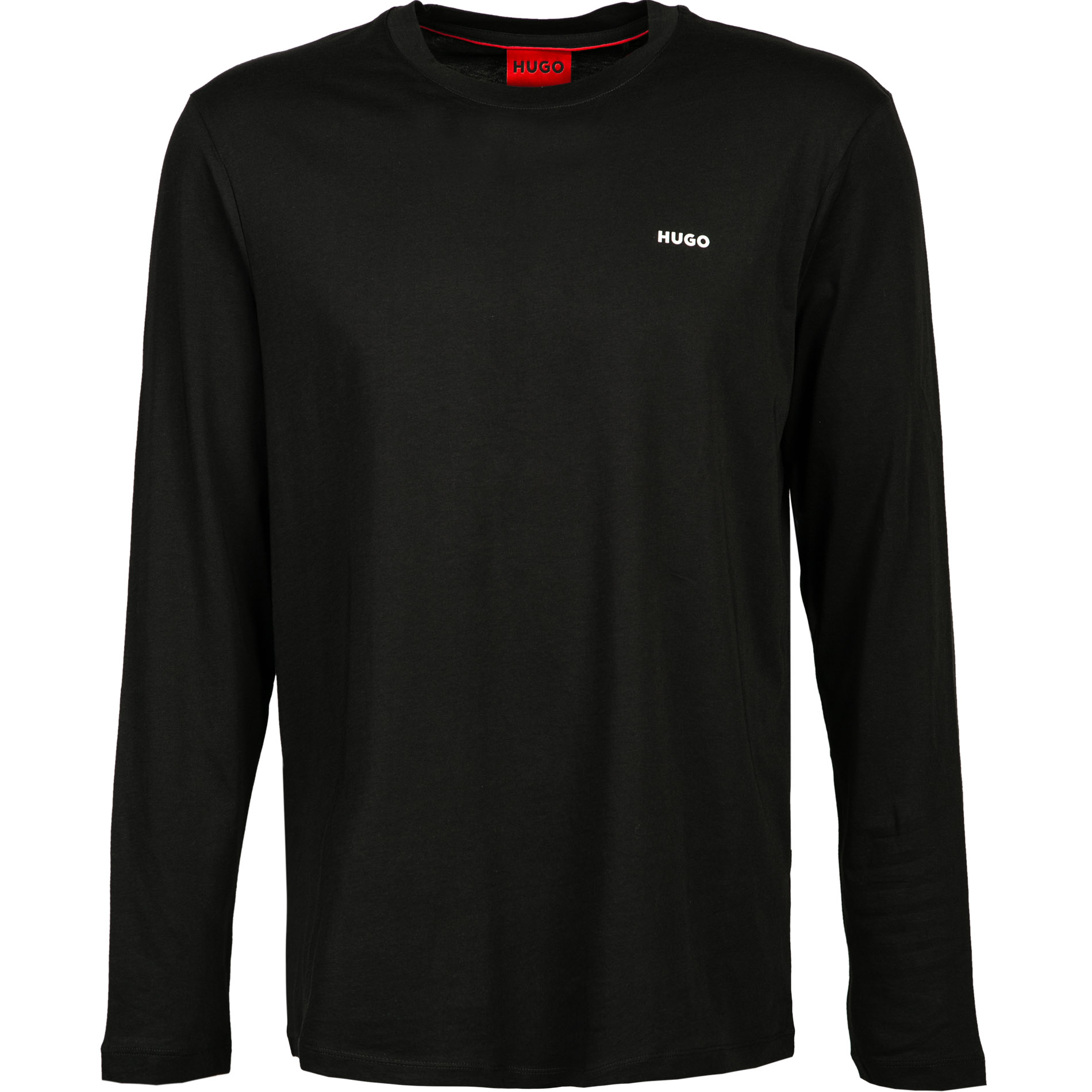 HUGO Herren Longsleeve schwarz