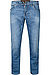 Jeans, Reguar Fit, Baumwoll-Stretch, jeansblau - jeansblau