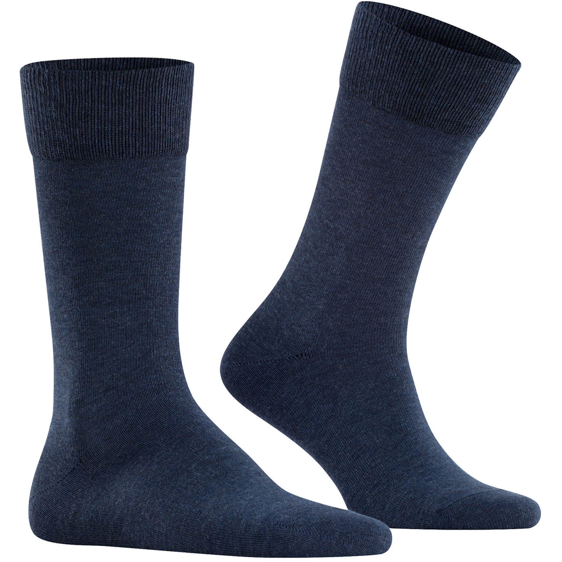 Falke Herren Socken blau Baumwolle & Mix unifarben
