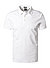 Polo-Shirt, Slim Fit, Baumwoll-Jersey, weiß - weiß