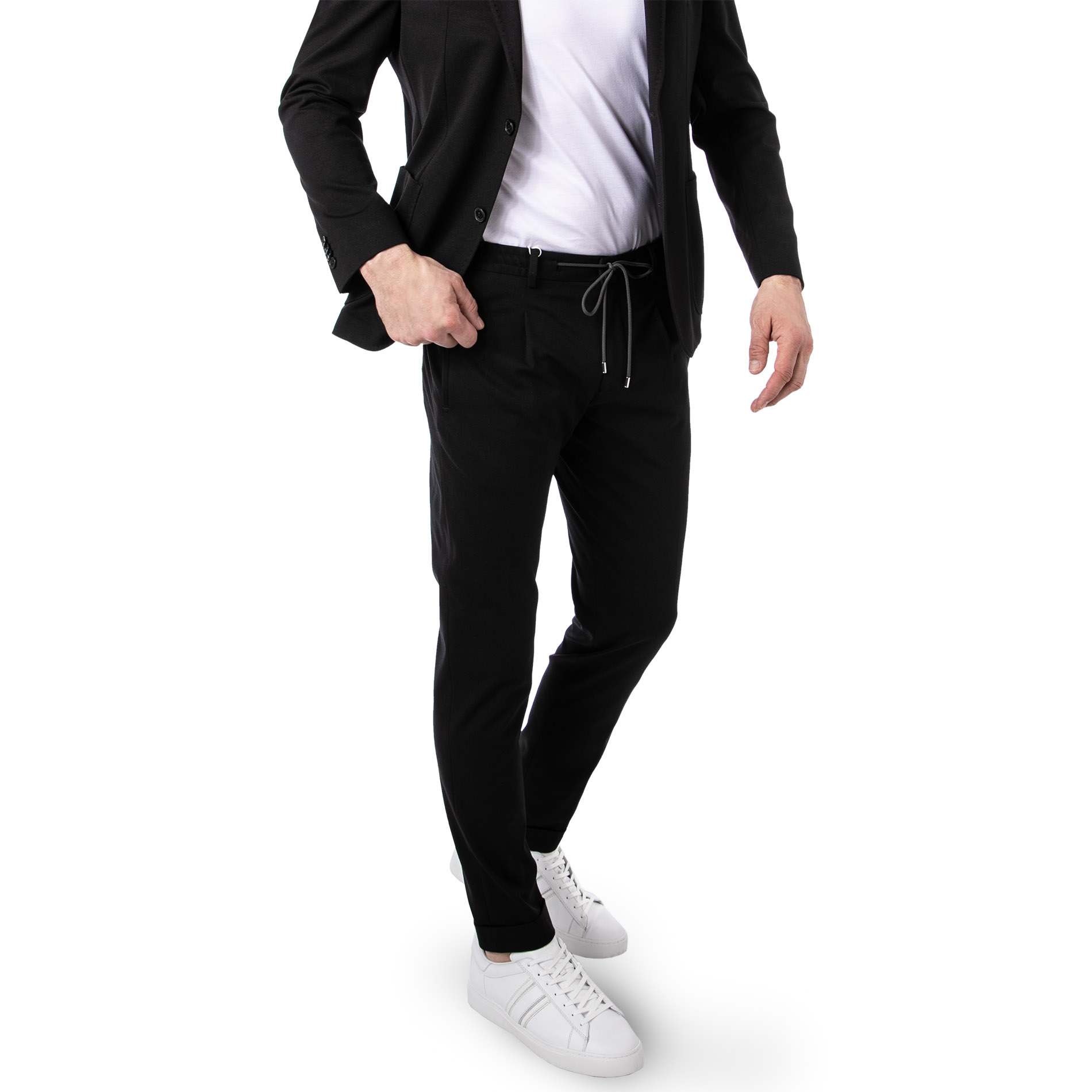 BALDESSARINI Herren Hose schwarz