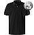 Polo-Shirt, Big&Tall, Baumwoll-Piqué, schwarz - kohlschwarz