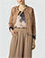 Jeansjacke in italienischer Größe - camel