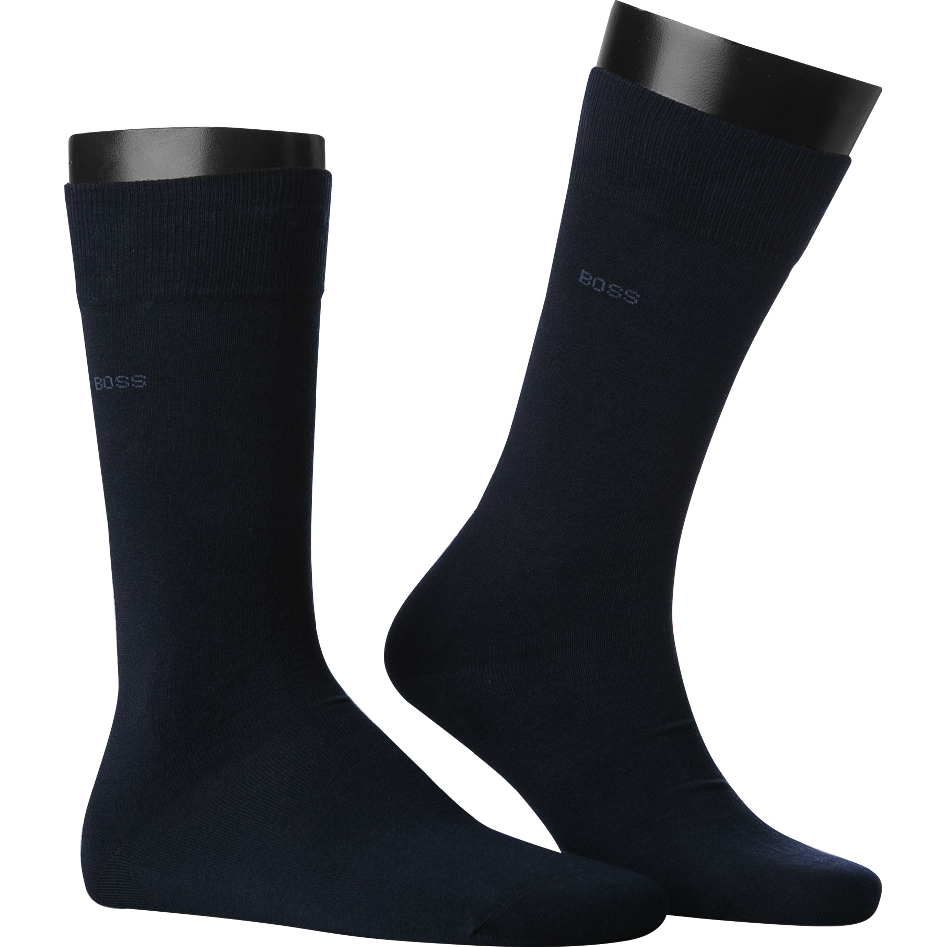 BOSS Black Herren Socken blau Baumwolle unifarben