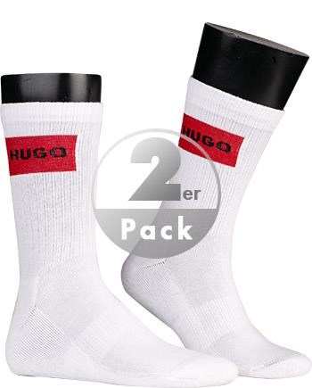 HUGO Socken QS Rib Label CC 2er Pack 50468432/100