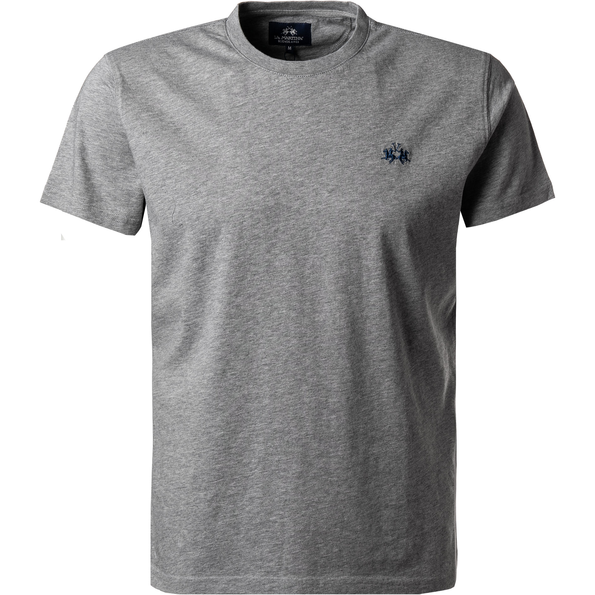 LA MARTINA Herren T-Shirt grau meliert